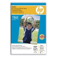 Papel fotogrfico satinado avanzado HP - 25 hojas /10 x 15 cm sin bordes (Q8691A)